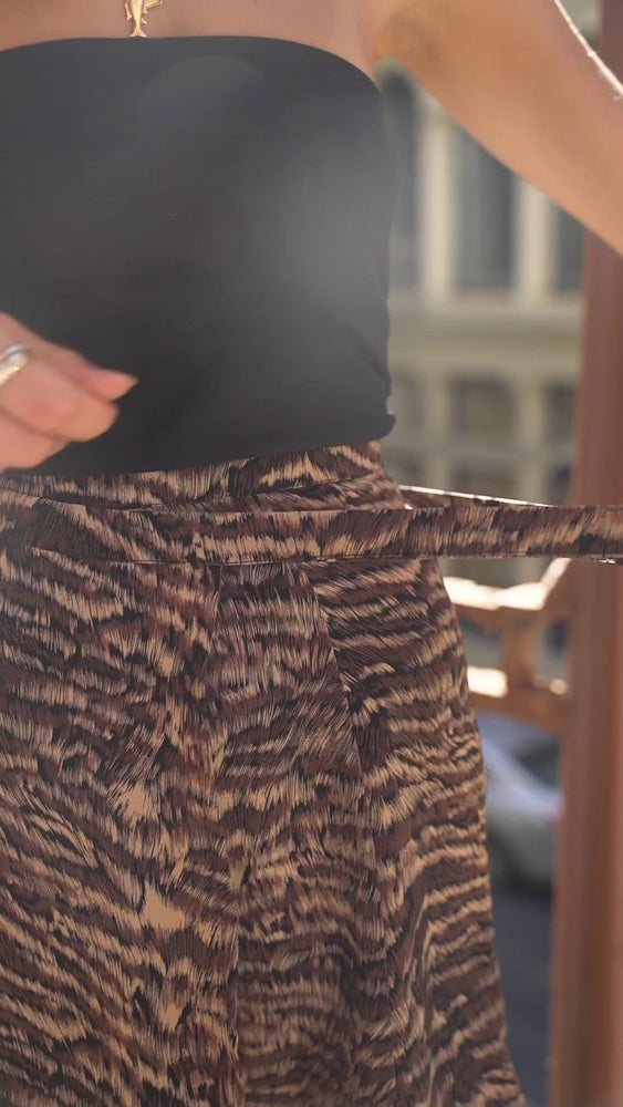 
                  
                    load and play video in gallery viewer, montmartre skirt - fur print
                  
                