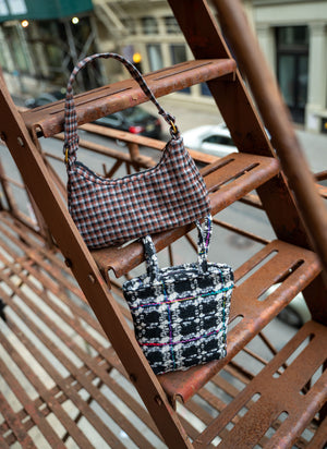 
                  
                    load image into gallery viewer, paris bag - chanel-style tweed
                  
                