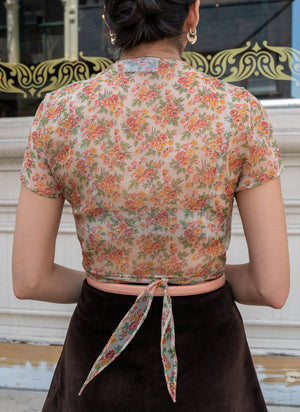 
                  
                    load image into gallery viewer, SS marylebone top - sheer rose
                  
                
