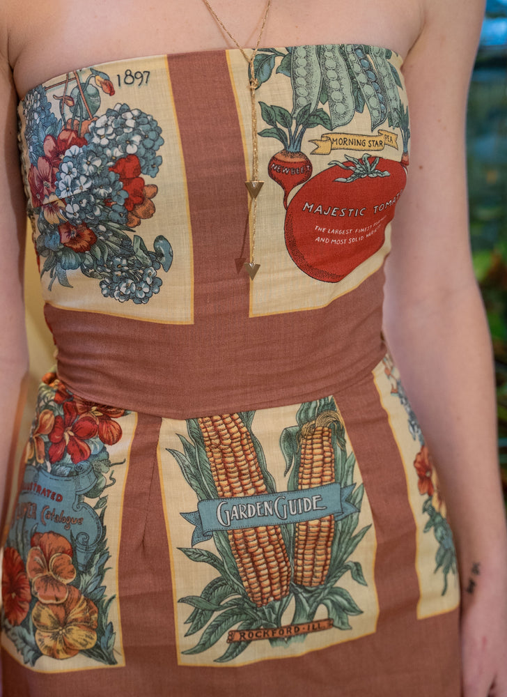 
                  
                    load image into gallery viewer, byron dress - peach veggies
                  
                