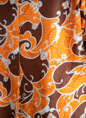 
                  
                    load image into gallery viewer, astoria kimono - orange paisley
                  
                