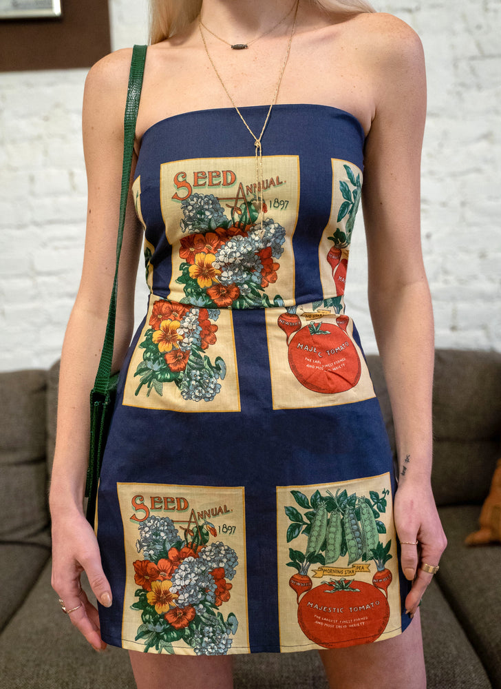 
                  
                    load image into gallery viewer, byron dress - navy veggies
                  
                
