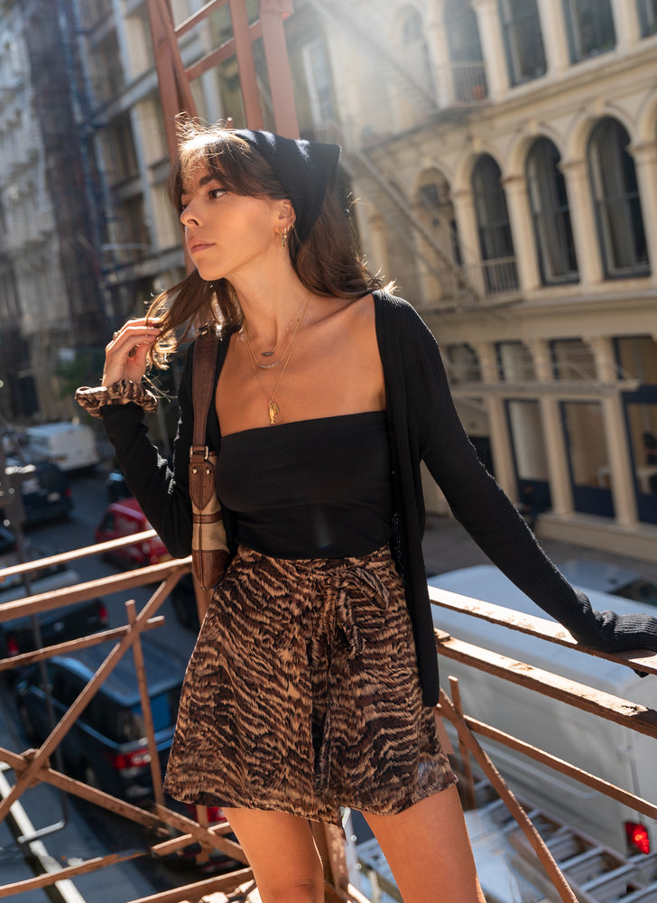 
                  
                    load image into gallery viewer, montmartre skirt - fur print
                  
                