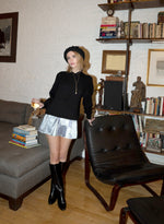 FENDI MINI SKIRT - sustainable, made in NYC, and one-of-a-kind. Similar to Reformation, Realisation Par, Mirror Palais mini skirt.