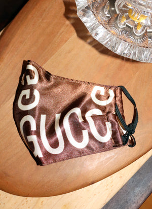 Making a face mask from a GUCCI purse (CORONA) 