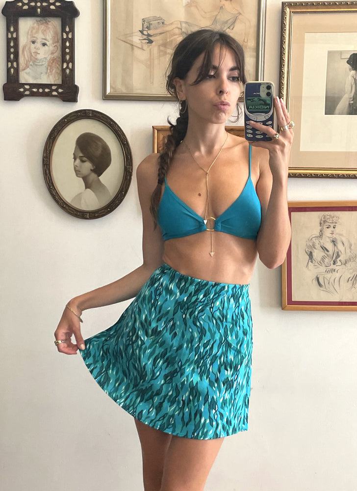 
                  
                    load image into gallery viewer, chelsea skirt - teal ivy
                  
                