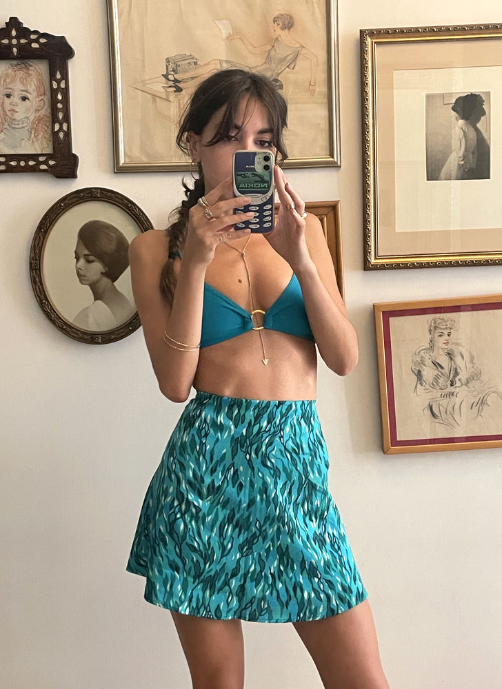 
                  
                    load image into gallery viewer, chelsea skirt - teal ivy
                  
                